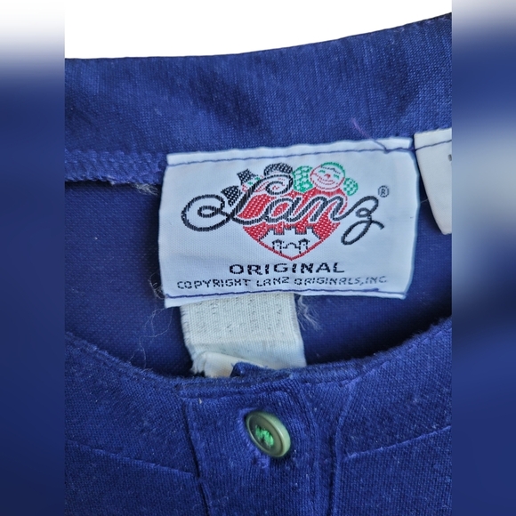 Vintage Lang Originals Neiman Marcus Dress Womens Small Blue Knee 80’s Stretchy - Picture 8 of 8